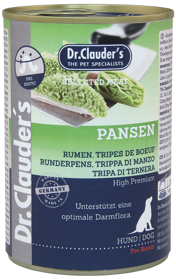 Dr. Clauder - Selected Meat Pansen - 6 x 400 g - 1