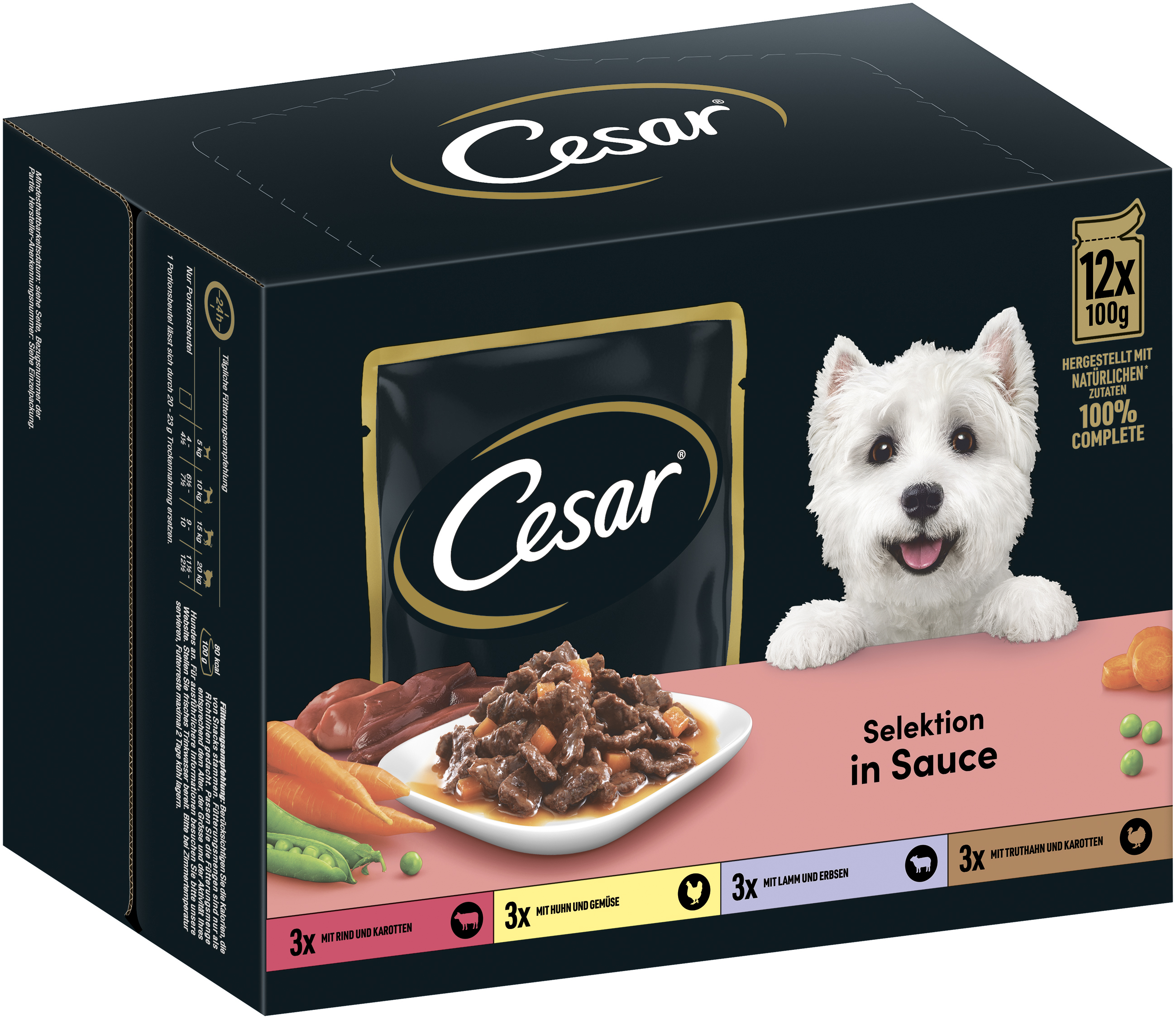 Multipack in Sauce mit Fleisch & Gemüse