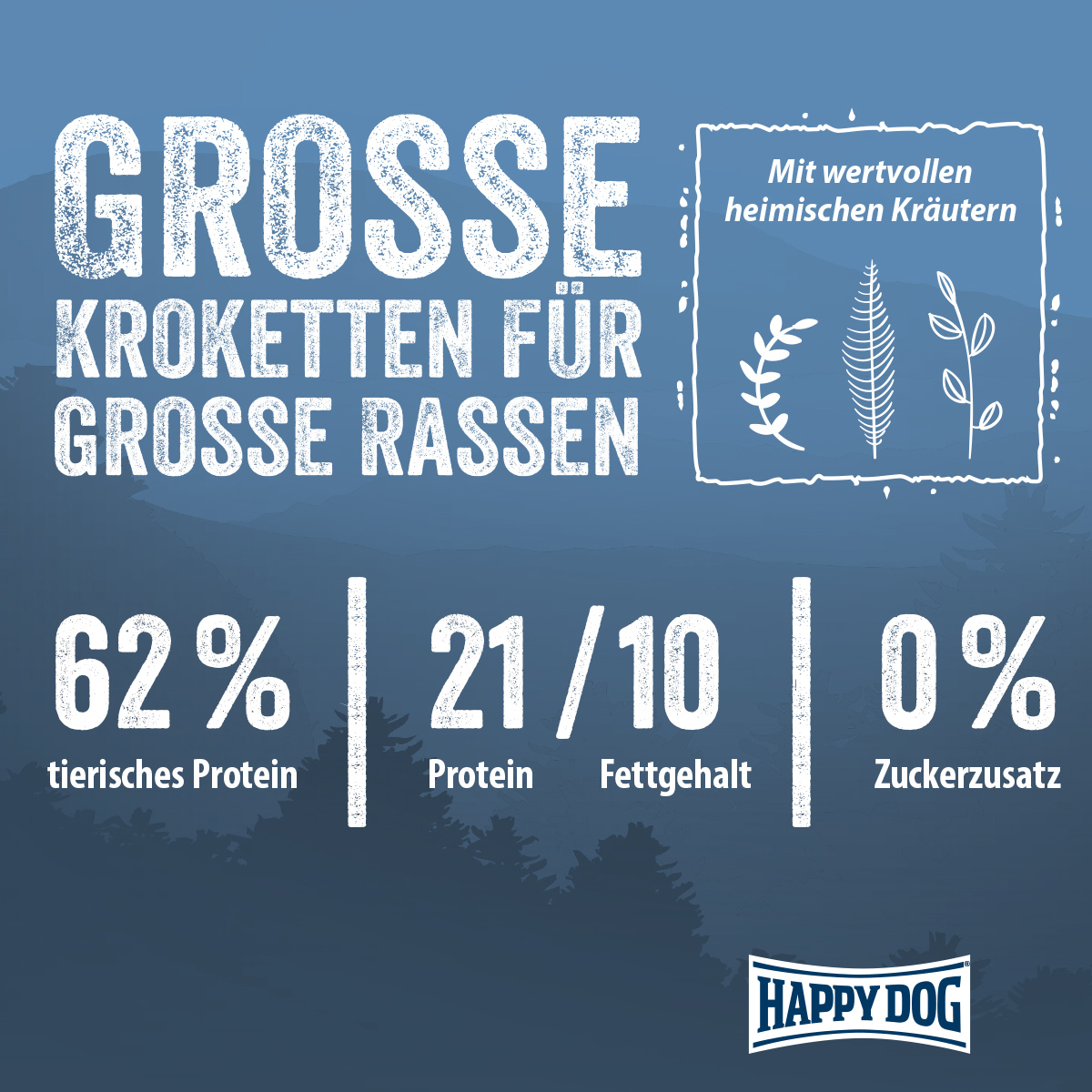 Happy Dog - Natur-Croq XXL - 1 x 15 kg - 3