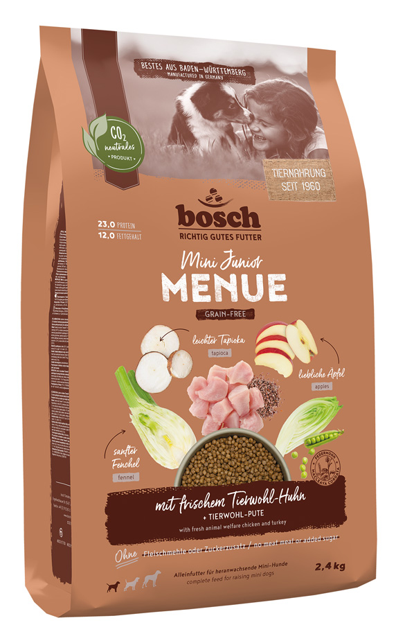 HPC MENUE Mini Junior mit Tierwohl Huhn getreidefrei