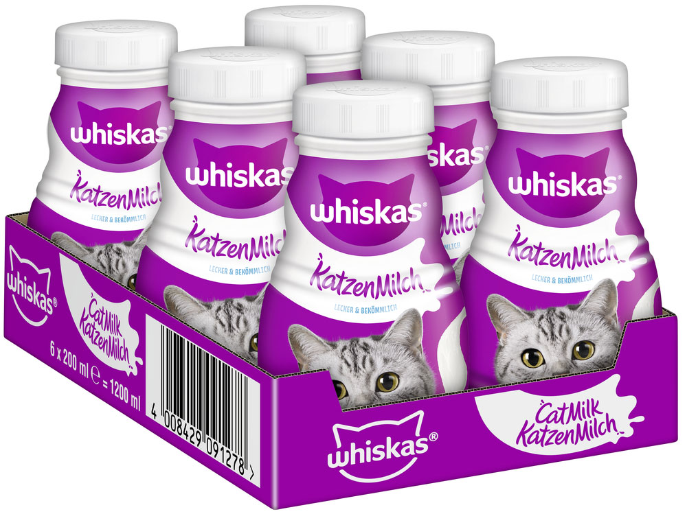Whiskas - Katzen Milch - 1 x 200g - 2