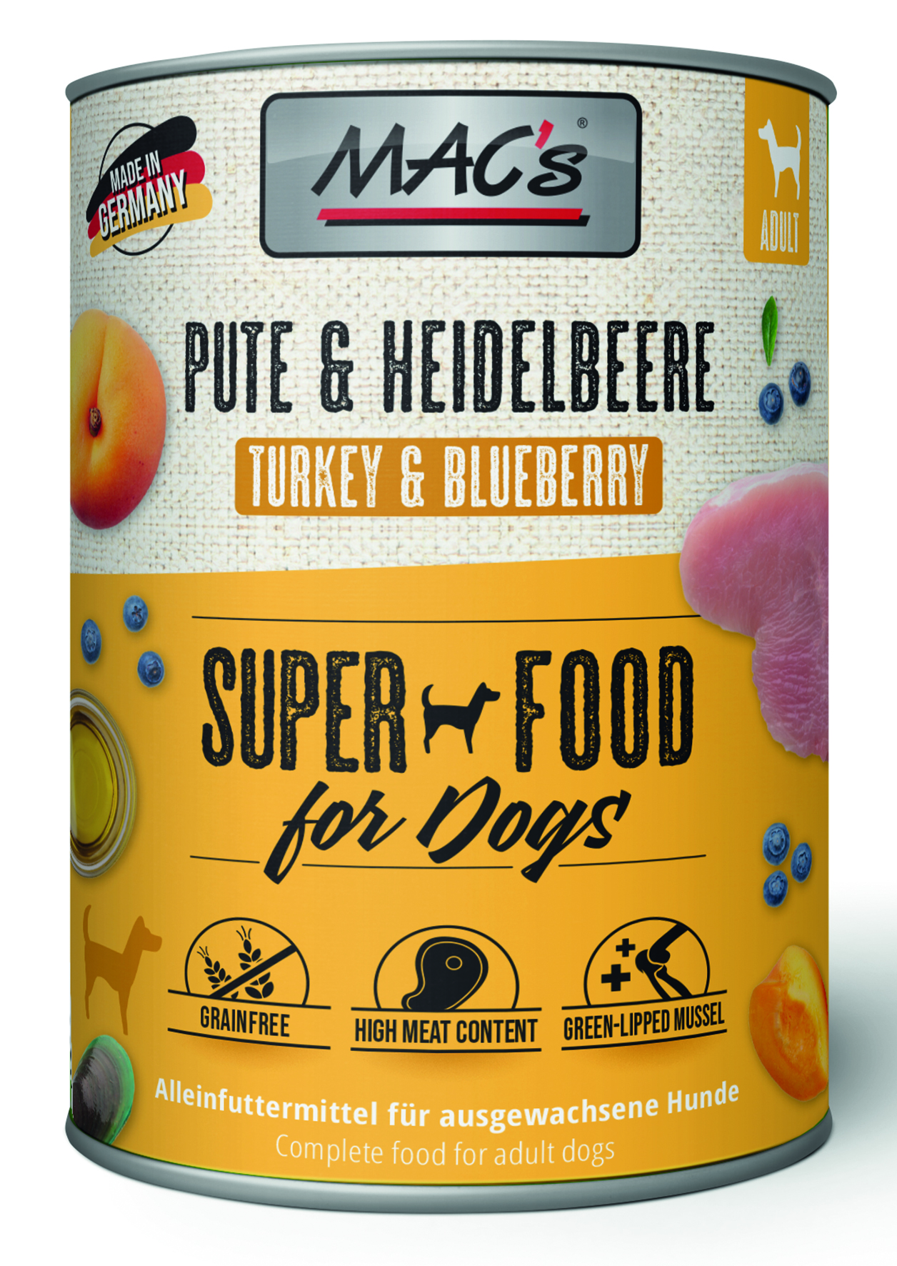 DOG Pute & Heidelbeere