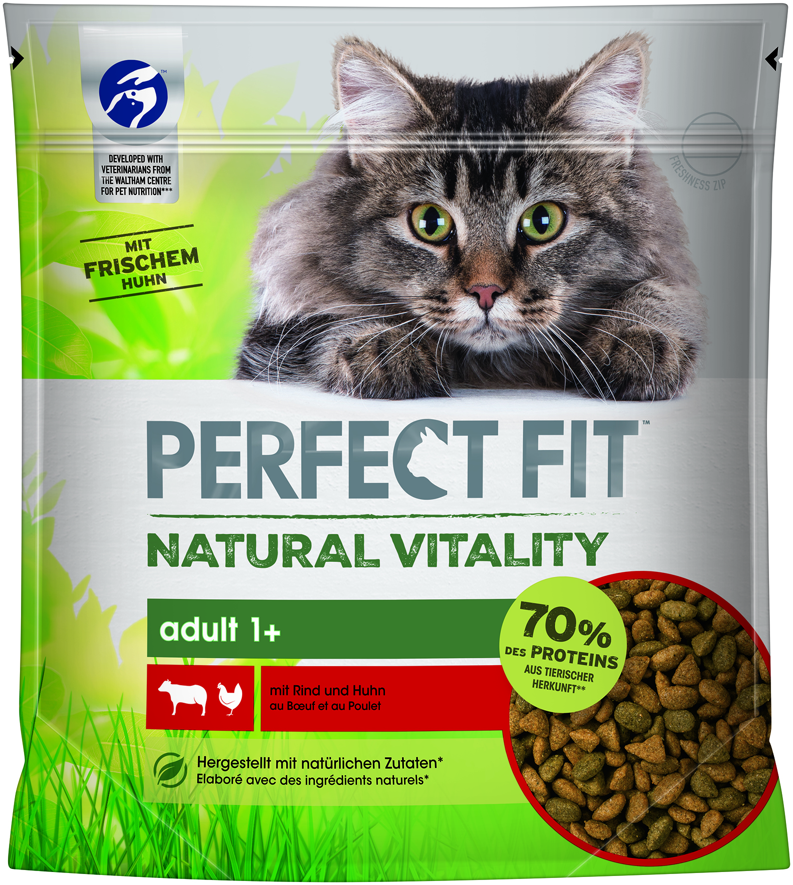 Natural Vitality mit Huhn&Rind Adult 1+