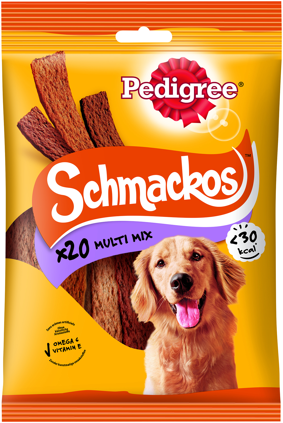 Pedigree - Schmackos 4 Sorten - 9 x 144 g - 1