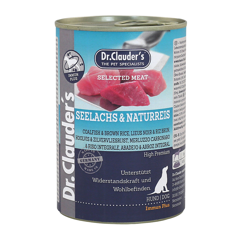 Dr. Clauder - Seelachs & Naturreis - 1