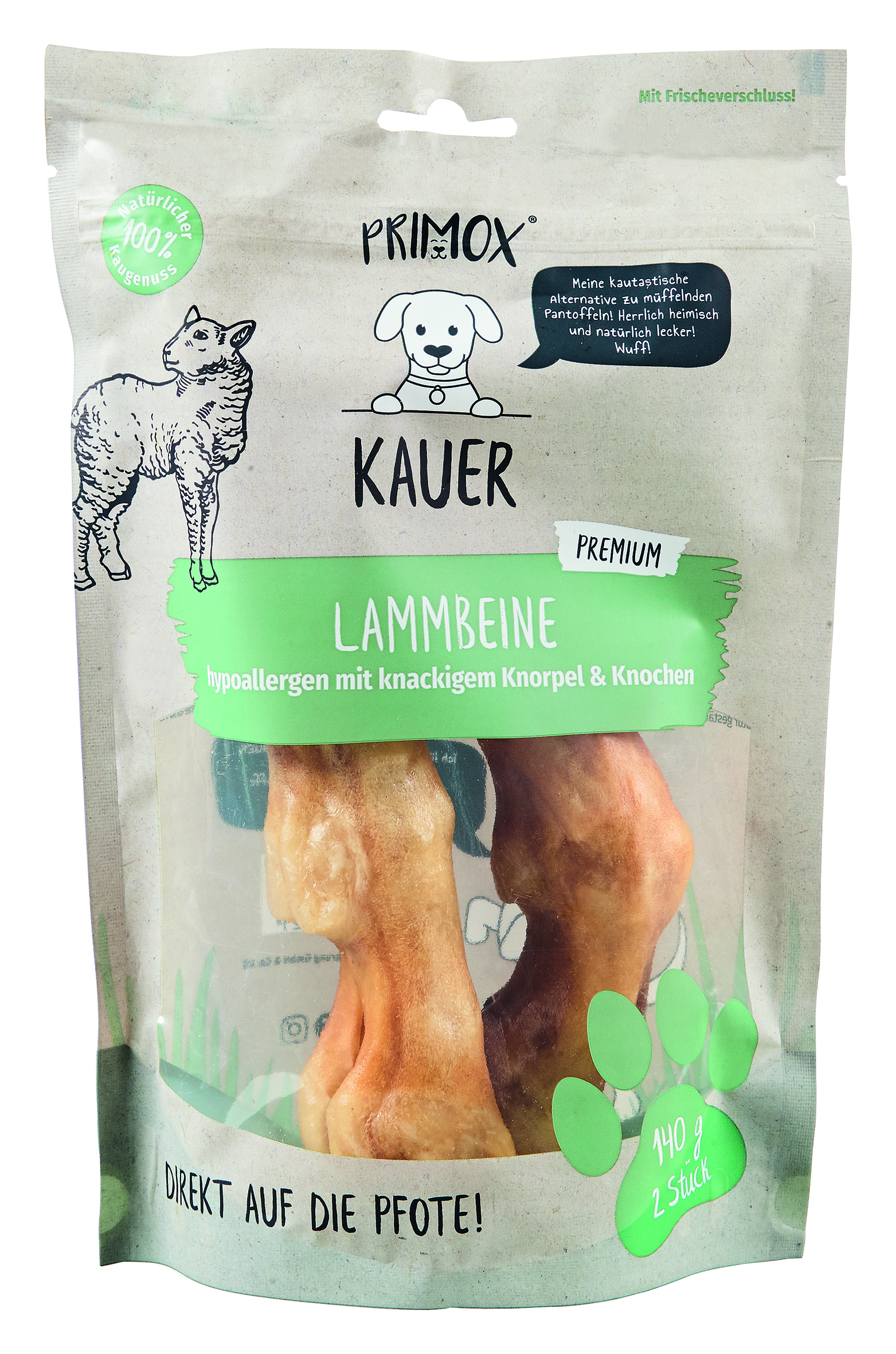 Primox - Lammbeine 140g - 1 x 0.14 kg - 1