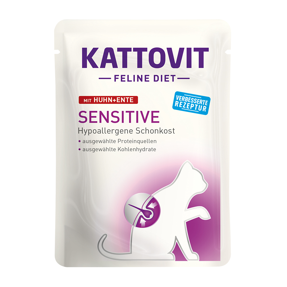 Kattovit - Sensitive Huhn & Ente - 1