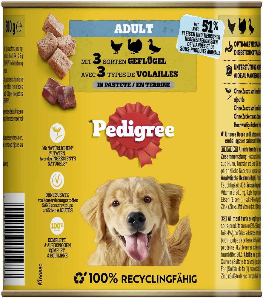 Pedigree - Classic 3xGeflügel - 4