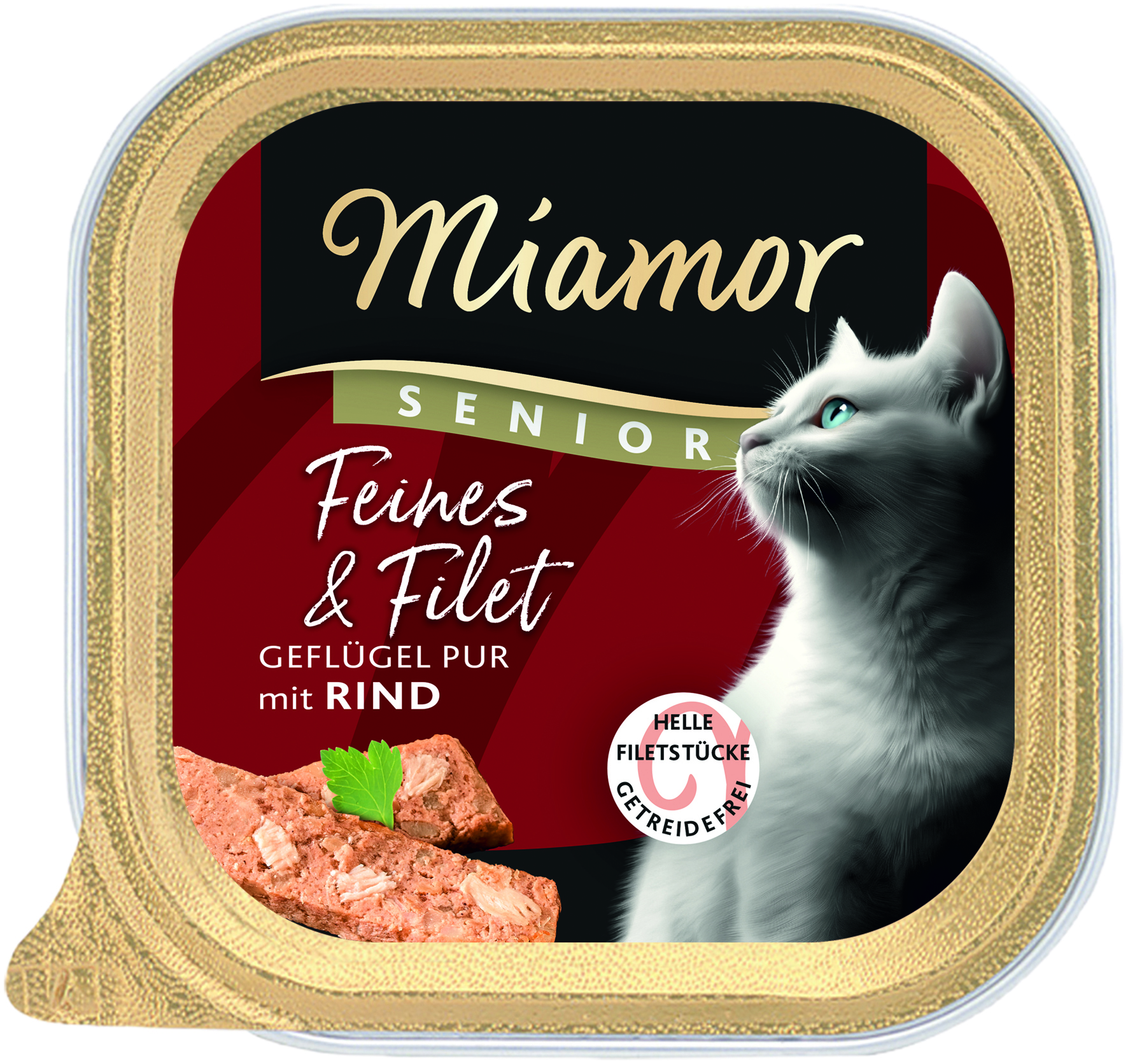 Feine Filets Senior Geflügel Pur&Rind