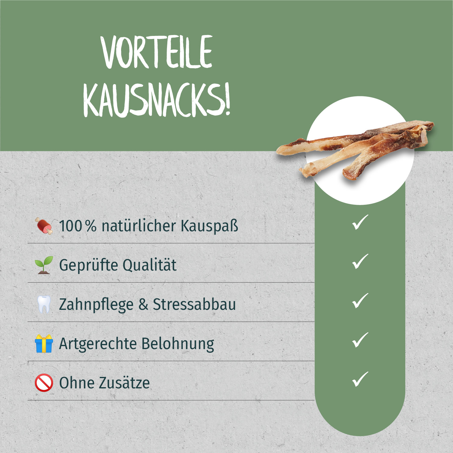 Primox - Rinderknorpelstreifen 175g - 1 x 175g - 3