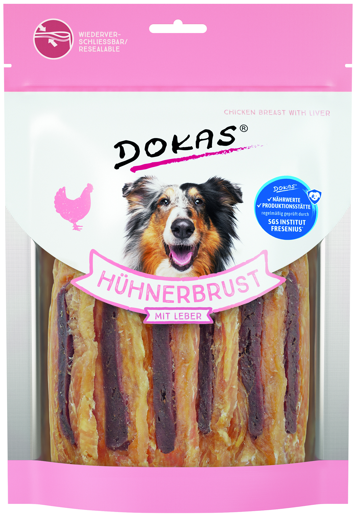 Hühnerbrust mit Leber