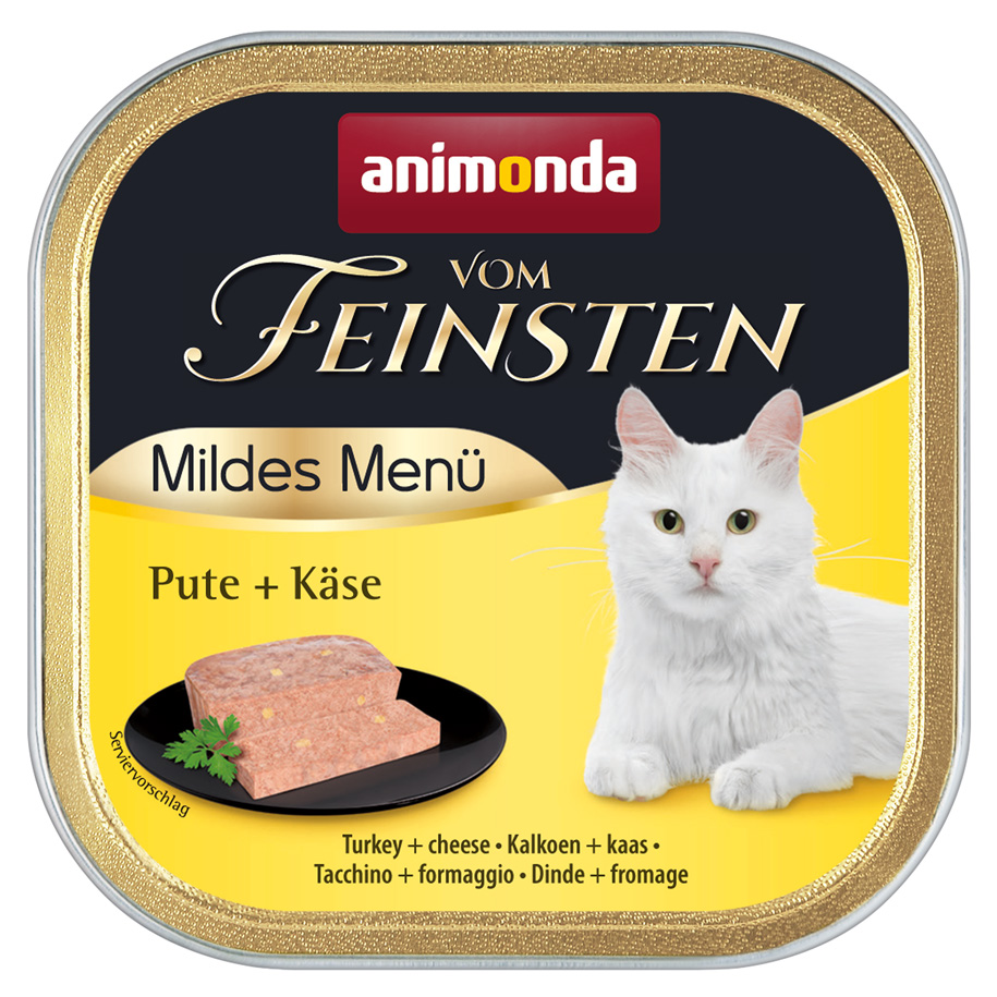 Adult Katzen mit Pute & Käse Adult Katzen mit Pute & Käse