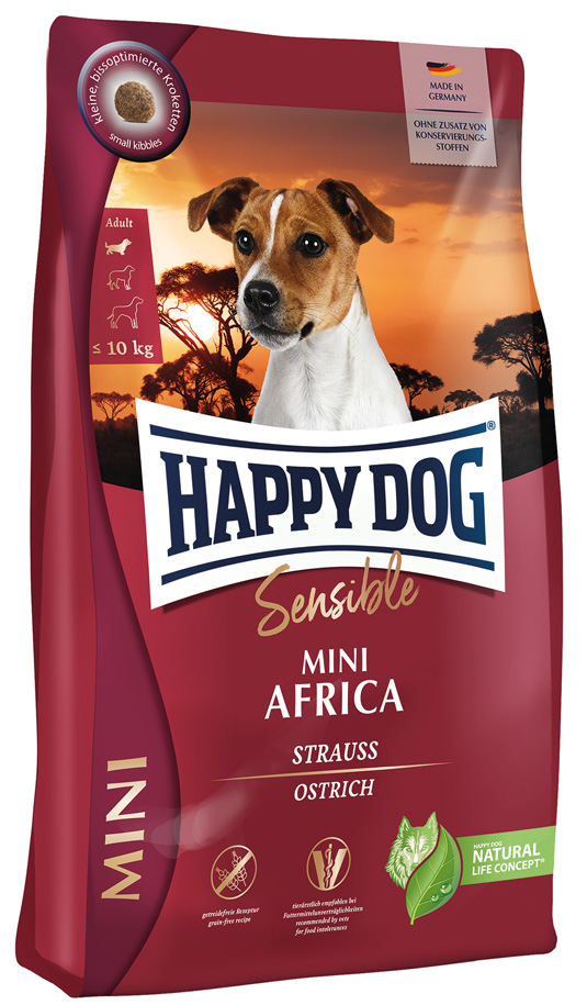Happy Dog - Sensible Mini Africa - 1 x 4 kg - 1