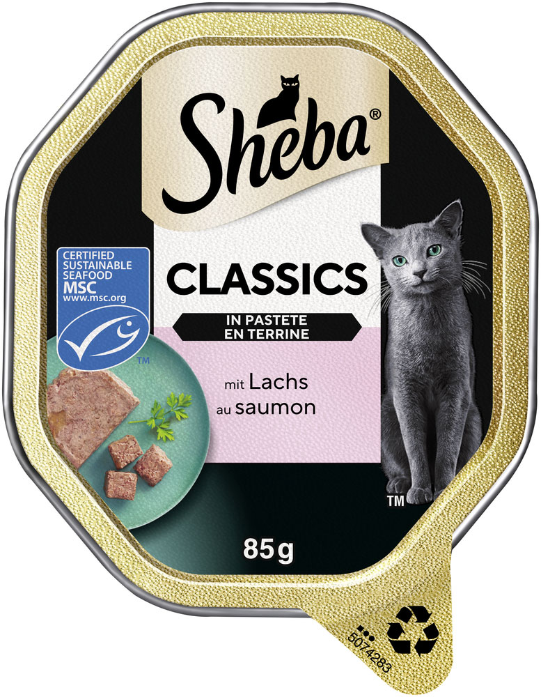 Sheba - Classic Lachs MSC - 22 x 85 g - 1