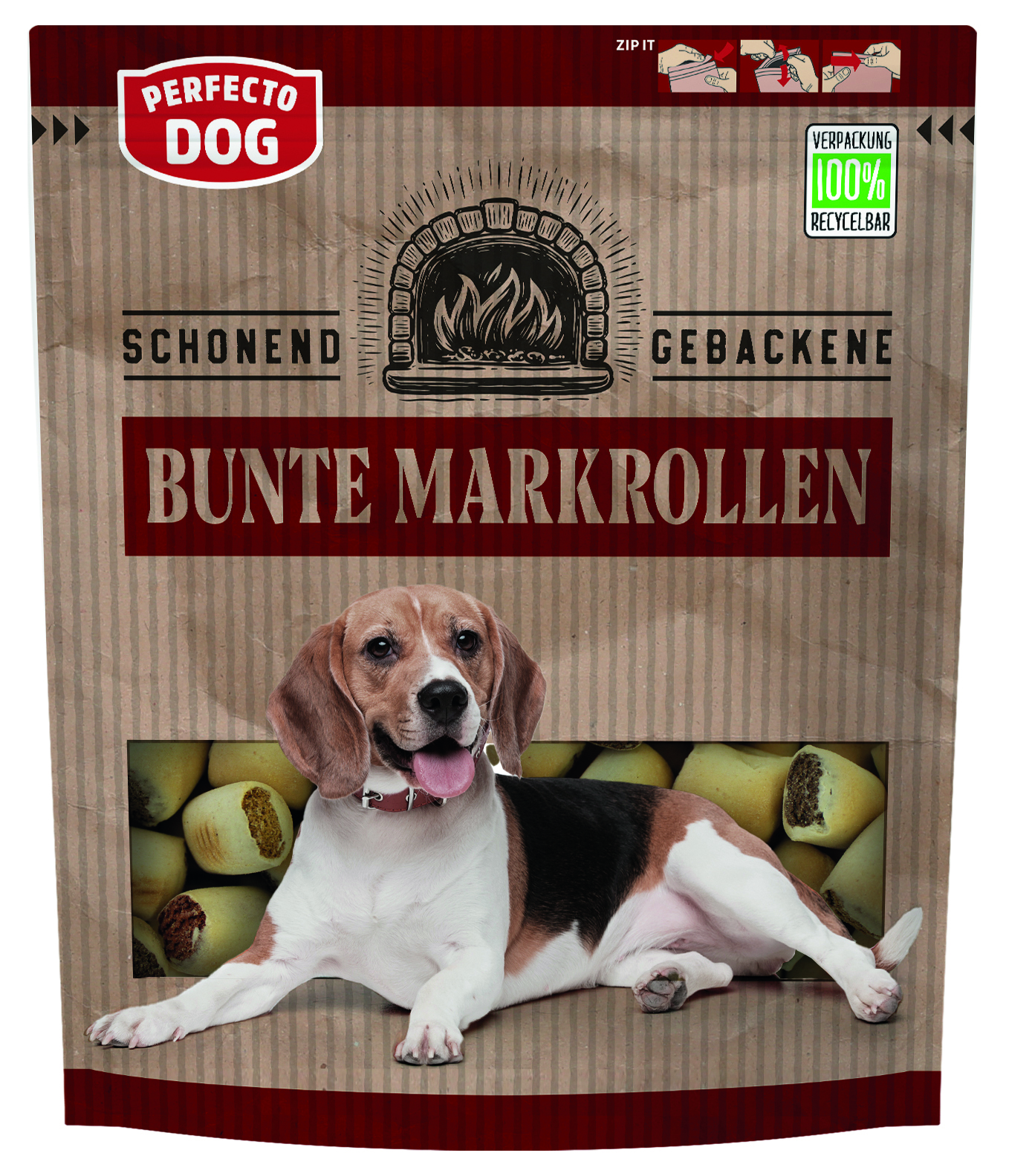 Bunte Markrollen
