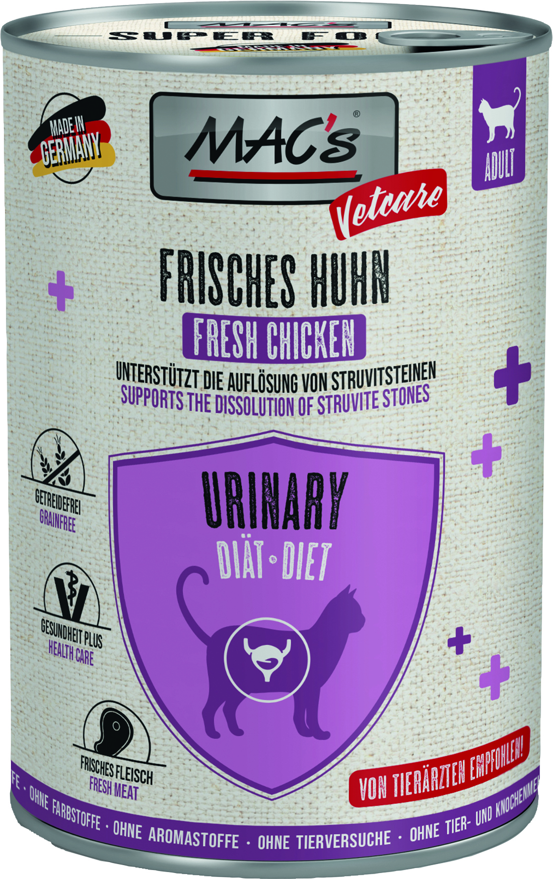 CAT Vetcare Urinary Huhn
