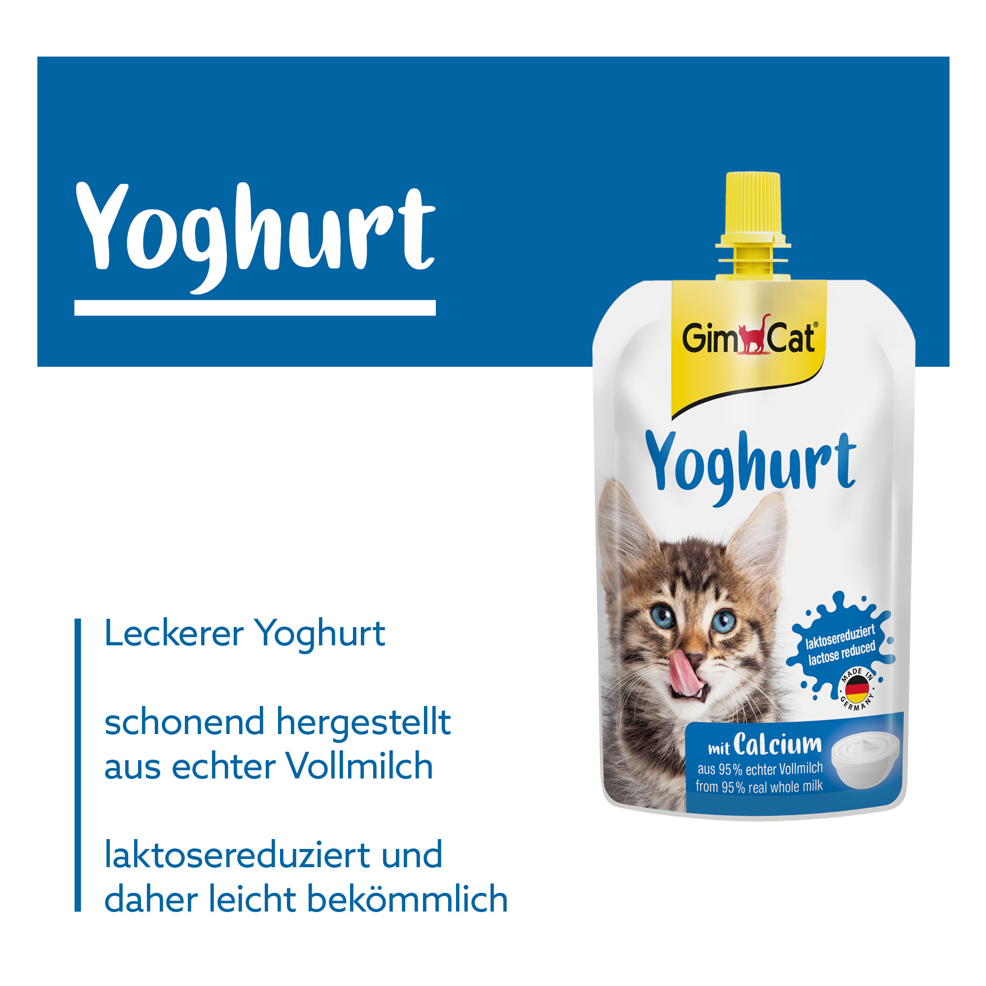GimCat - Yoghurt - 8 x 150g - 2
