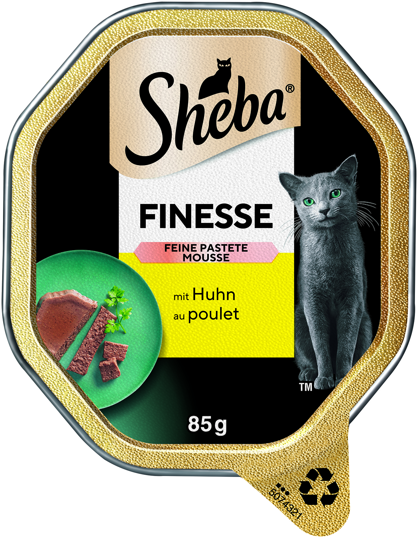 Sheba - Finesse Feine Pastete mit Huhn - 22 x 85 g - 1