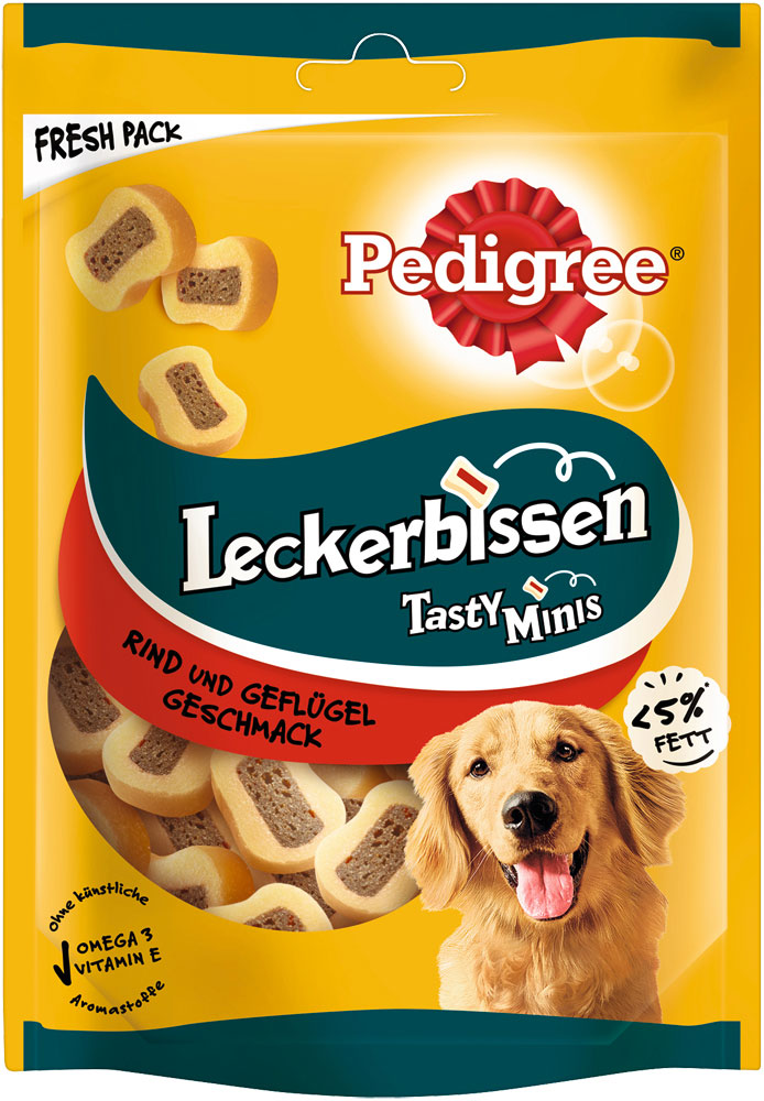 Leckerbissen Kau-Schnitten mit Rind
