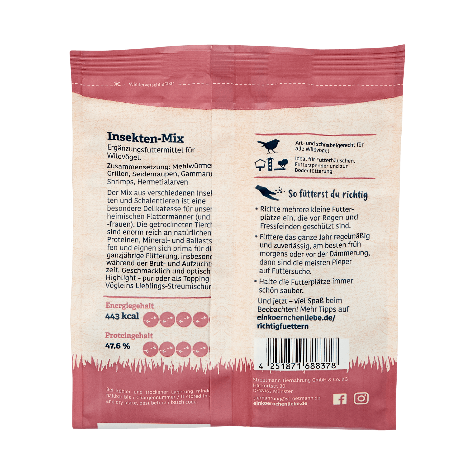 elles - Insekten-Mix 125g - 1 x 125 g - 2