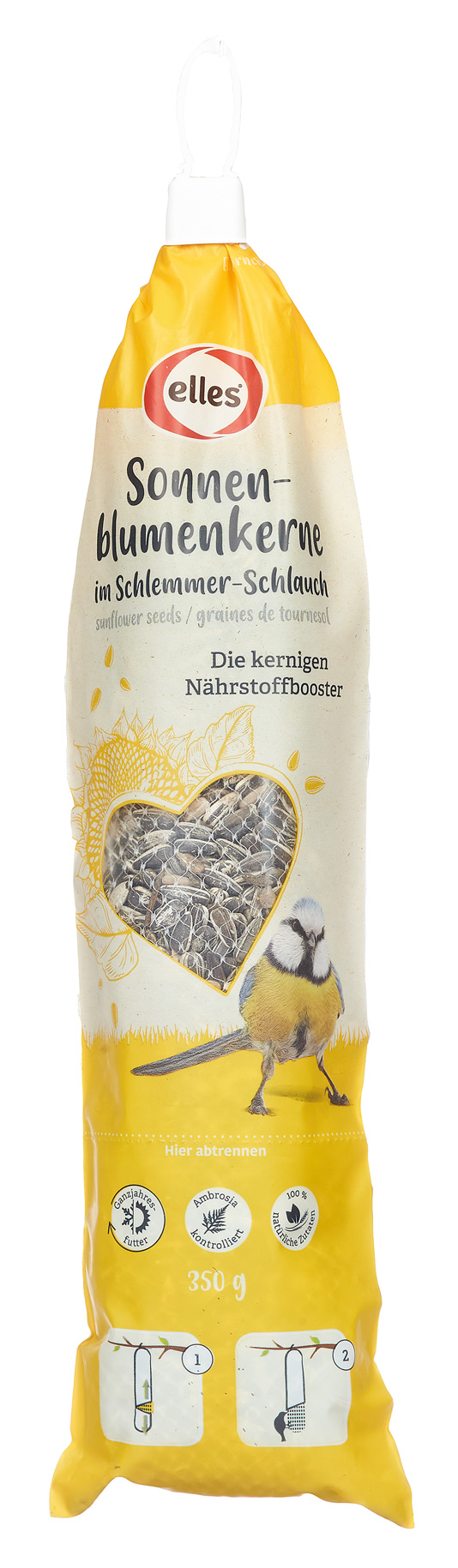 Sonnenblumenkerne im Schlemmer-Schlauch 350g