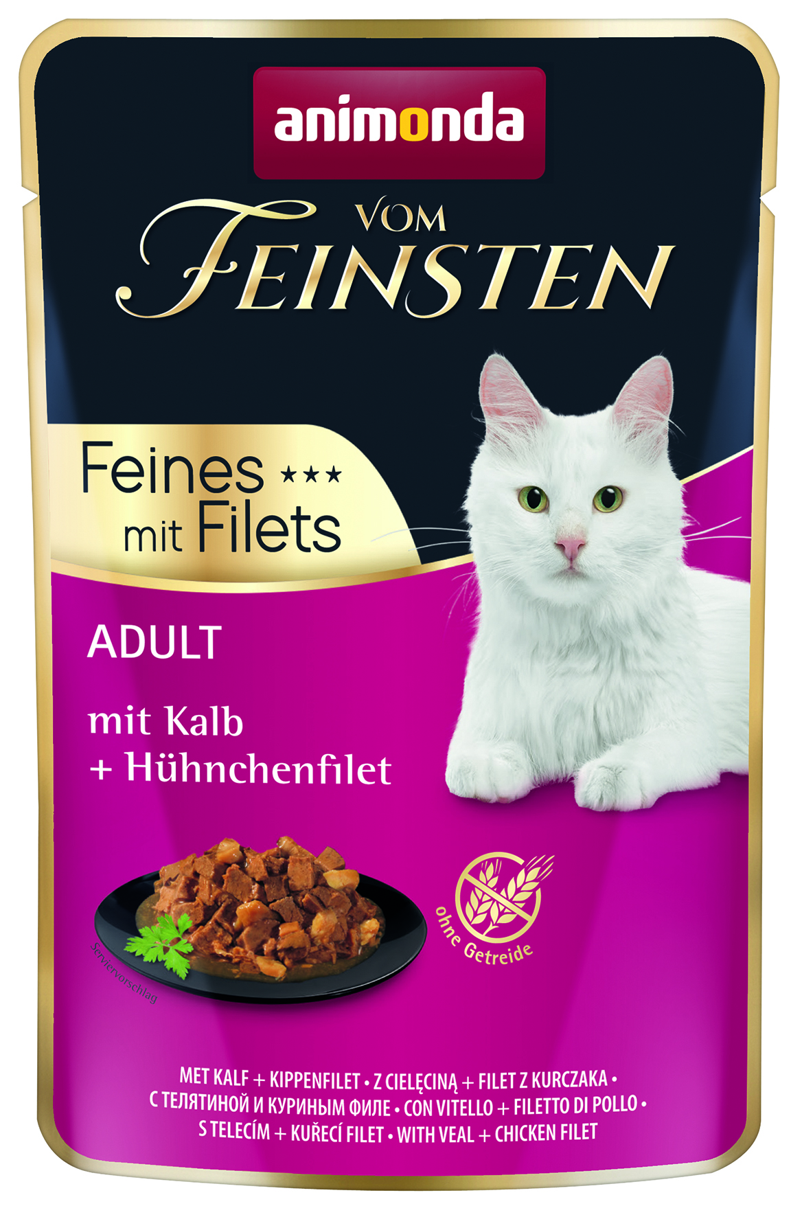 mit Kalb & Hühnchenfilet