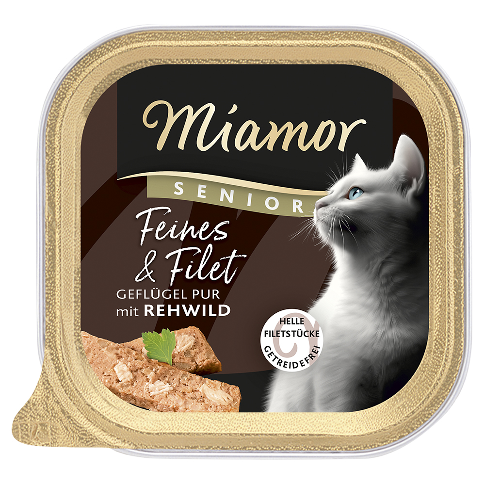 Feine Filets Senior Geflügel Pur&Reh