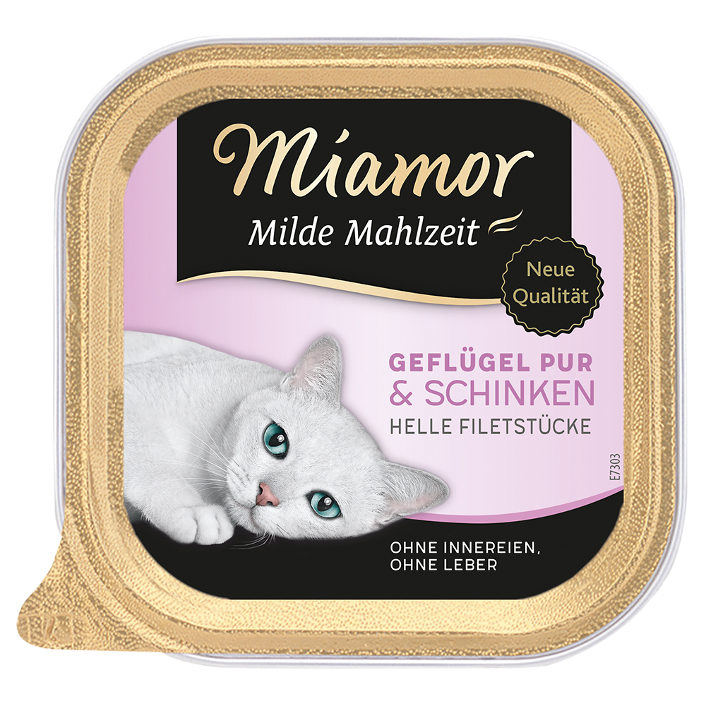 Miamor - Milde Mahlzeit Geflügel & Schinken - 1
