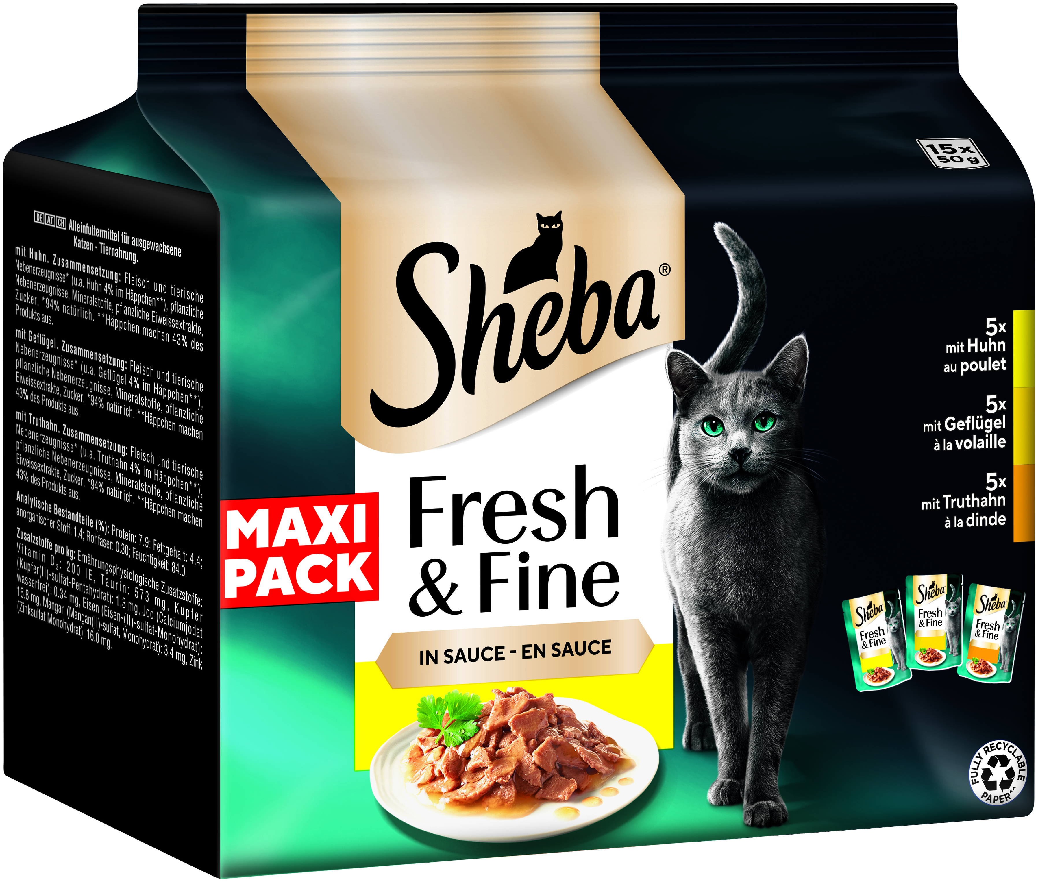 Fresh & Fine Huhn Geflügel Truthahn Maxipack