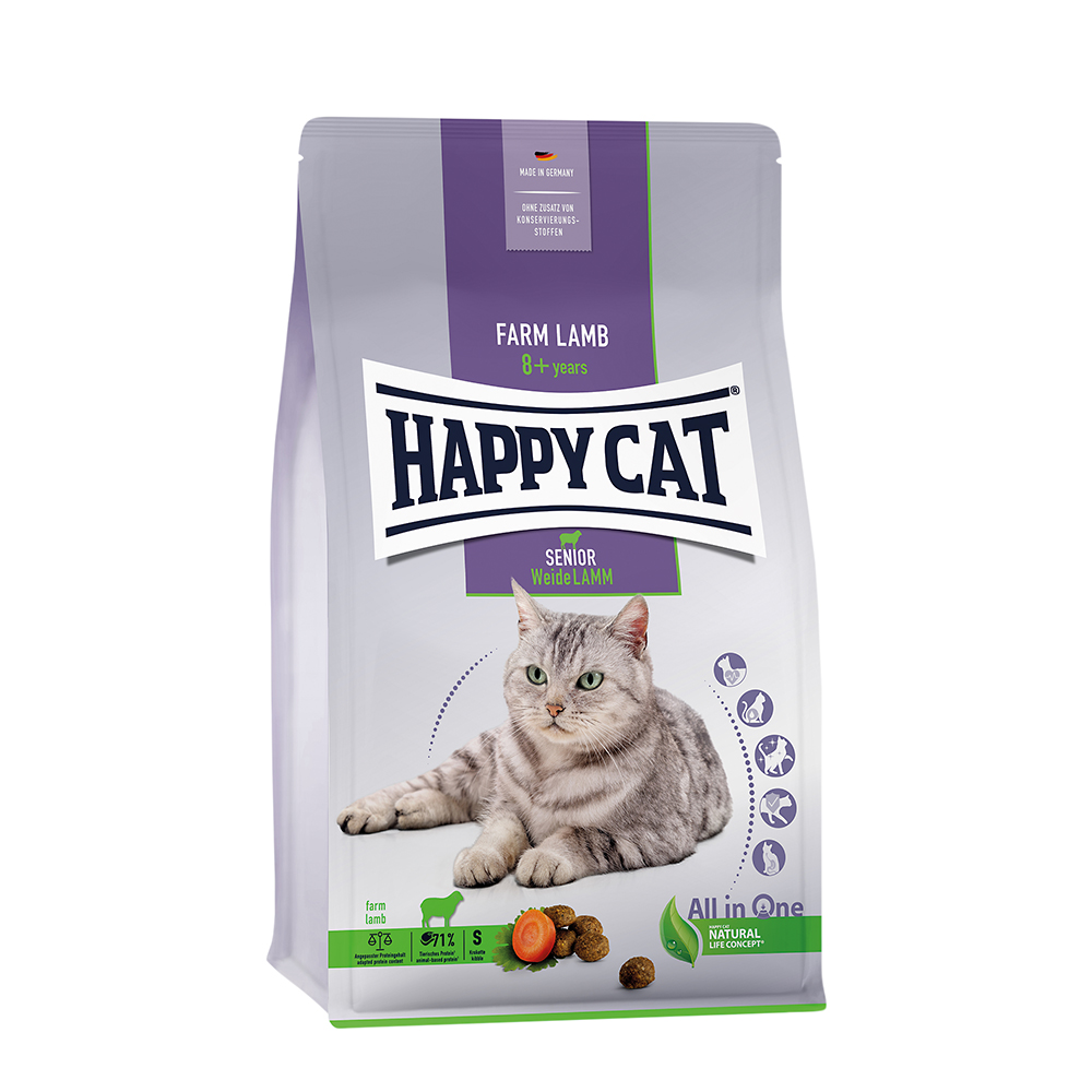 Happy Cat - Senior Weide Lamm - 1