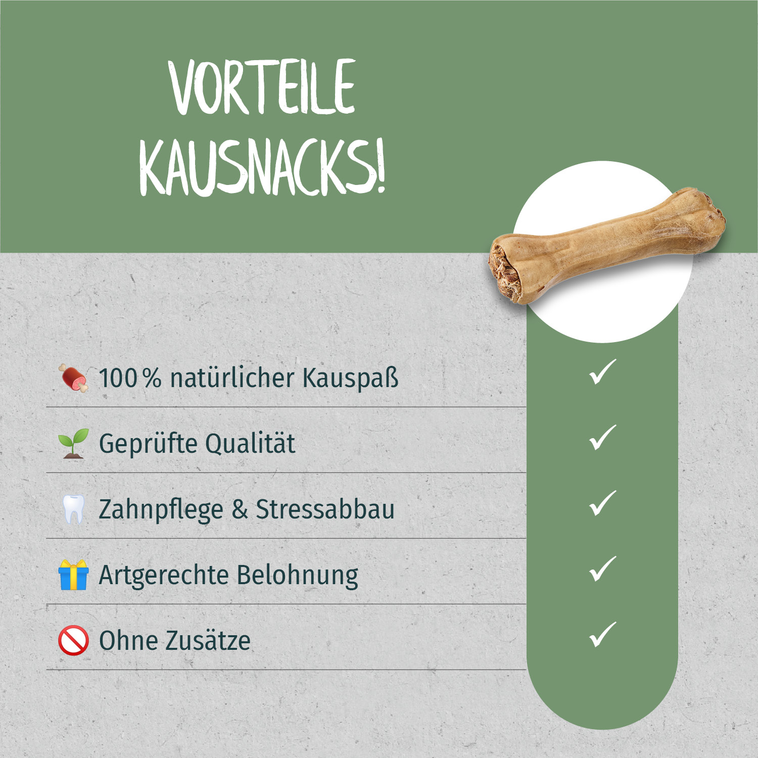 Primox - Kauknochen mit Pansenfüllung 80g - 12 x 2 Stück - 3