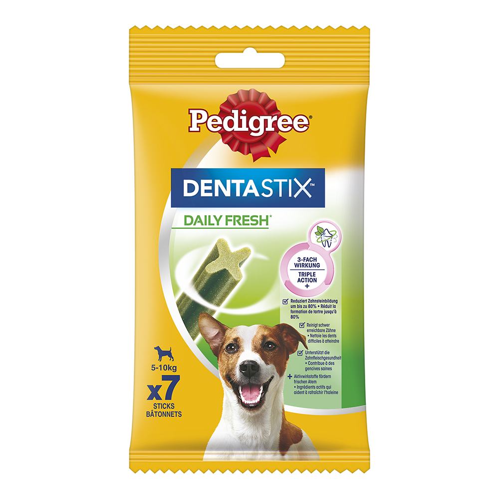 Pedigree - Dentastix Tägliche Frische für kleine Hunde 7 Stück - 1 x 110 g - 1