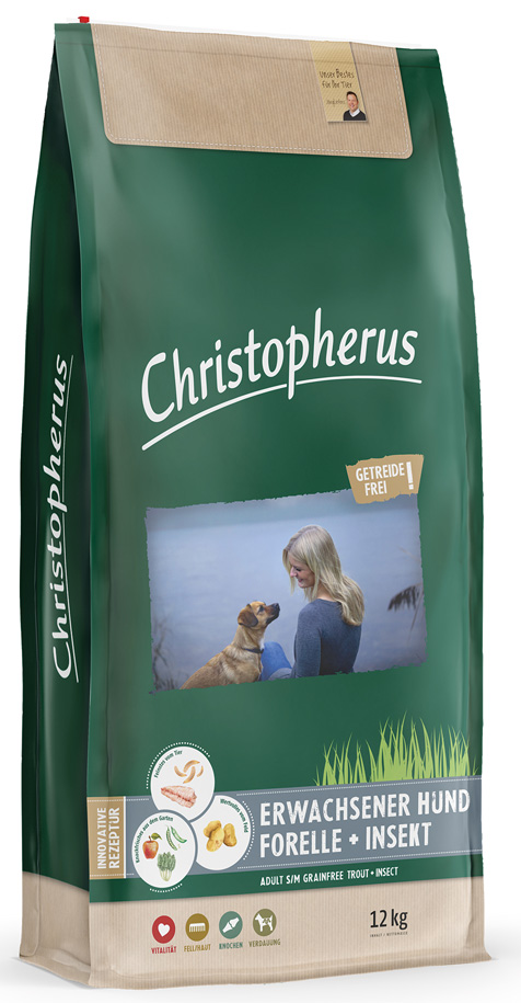 Getreidefrei mit Forelle & Insekt Getreidefrei mit Forelle & Insekt