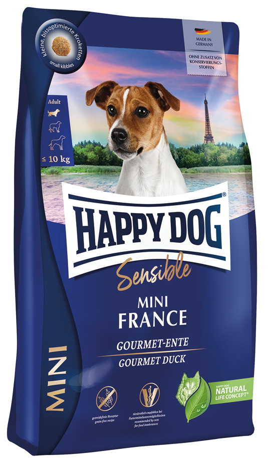 Happy Dog - Sensible Mini France - 4 x 800g - 1