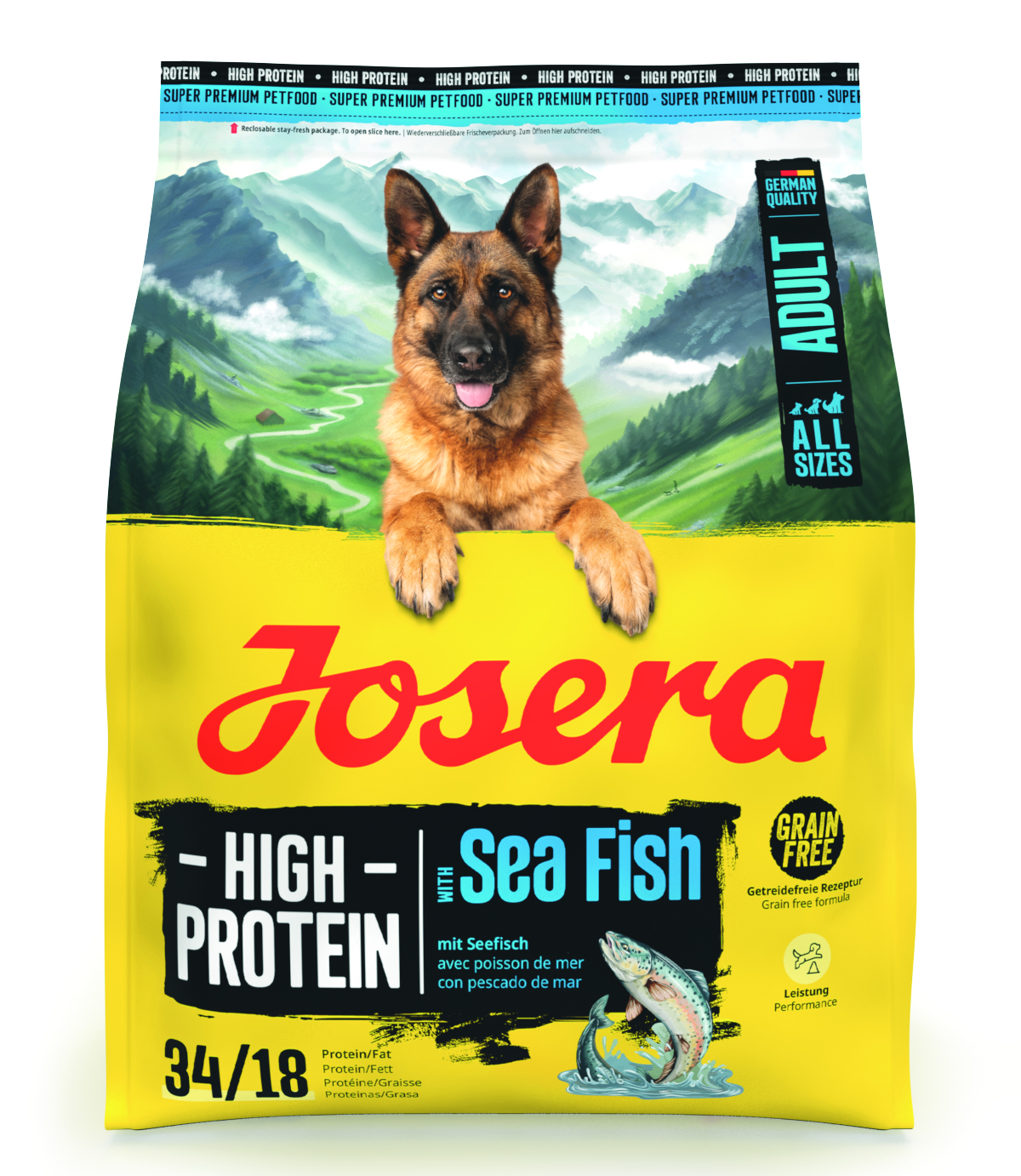 High Protein Adult Sea Fish