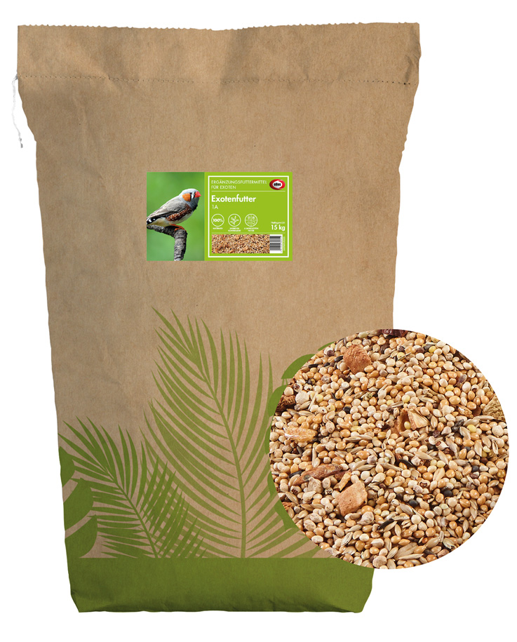 elles - Exotenfutter Premium 15kg - 1 x 15kg - 1