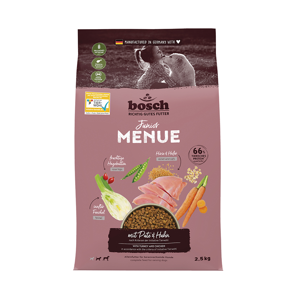 HPC MENUE Junior mit Huhn + Pute