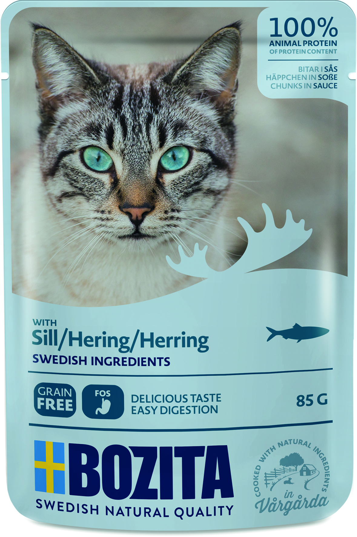 Bozita - Pouch HiS Hering - 12 x 85 g - 1