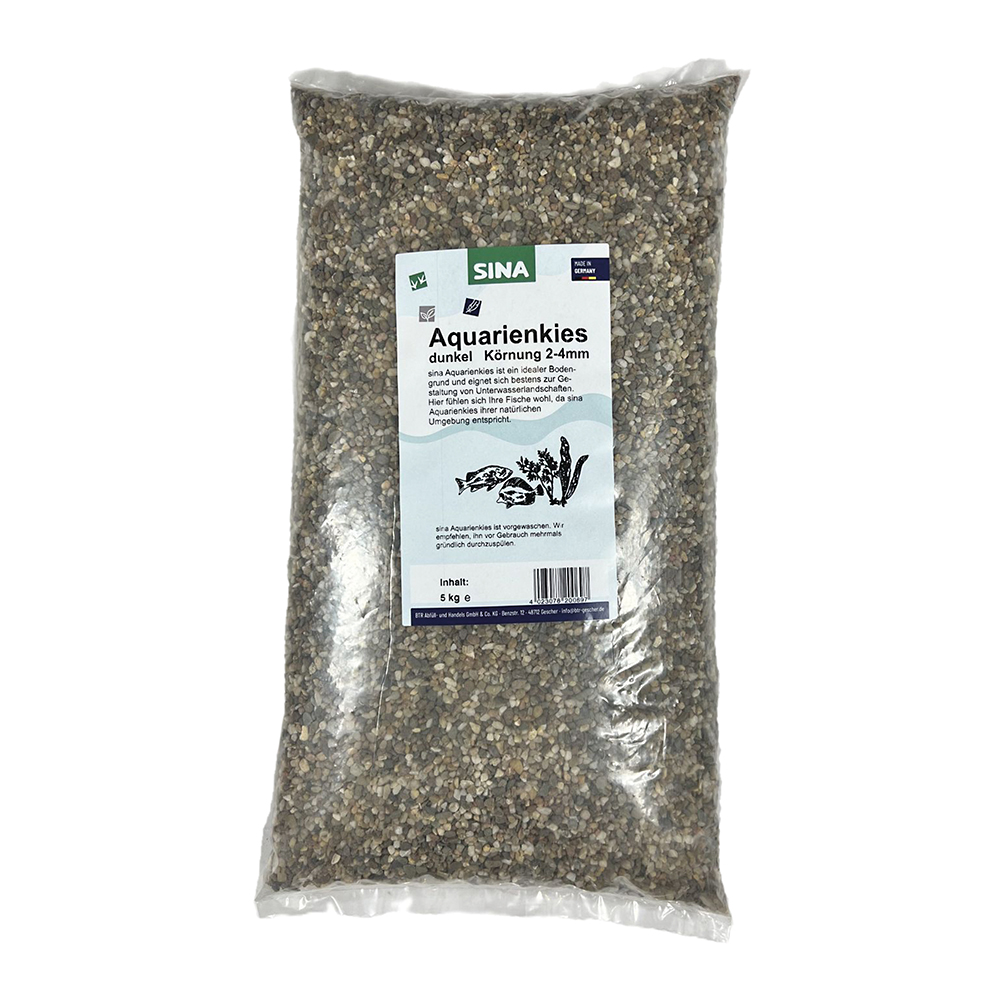Aquarienkies dunkel 2-4mm