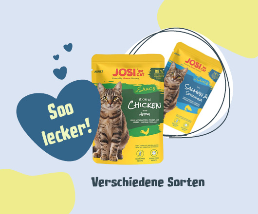 NEU & sooo lecker: Katzenfutter von JosiCat
