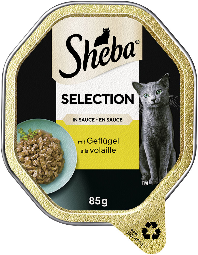 Sheba - Selection Geflügel in Sauce - 22 x 85 g - 1