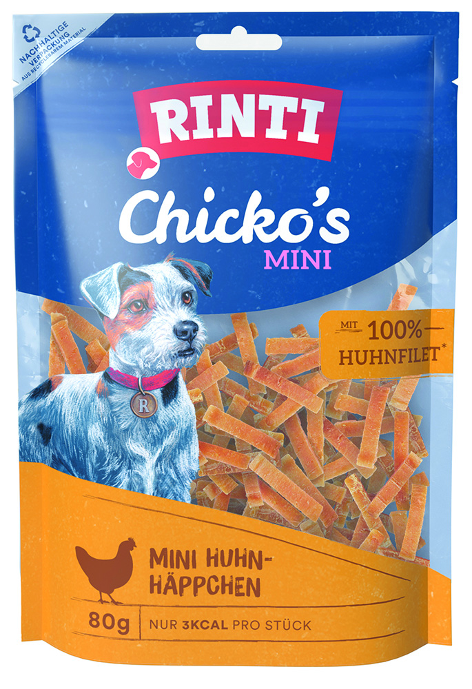 Rinti - Extra Chicko Mini Huhn - 12 x 80 g - 1
