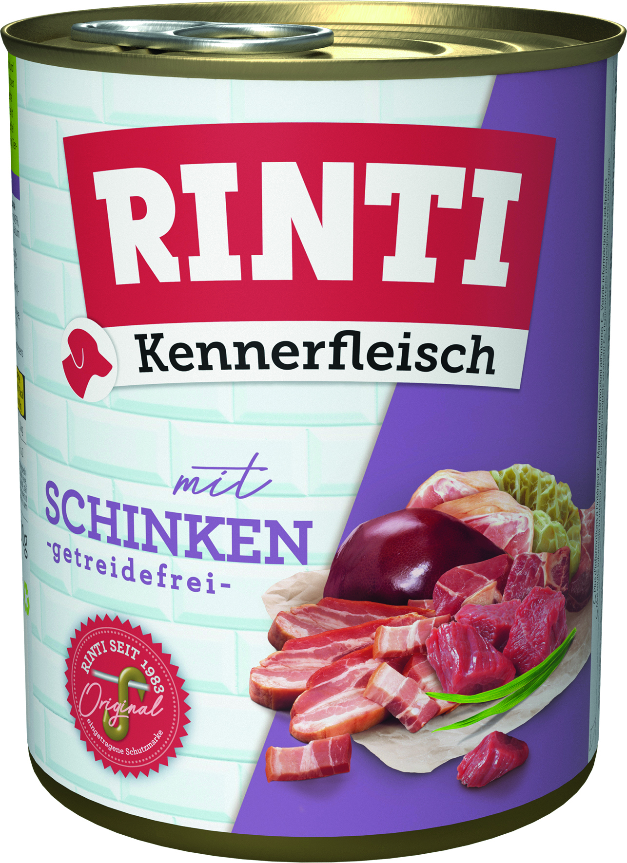 Rinti - Kennerfleisch Schinken - 12 x 800 g - 1