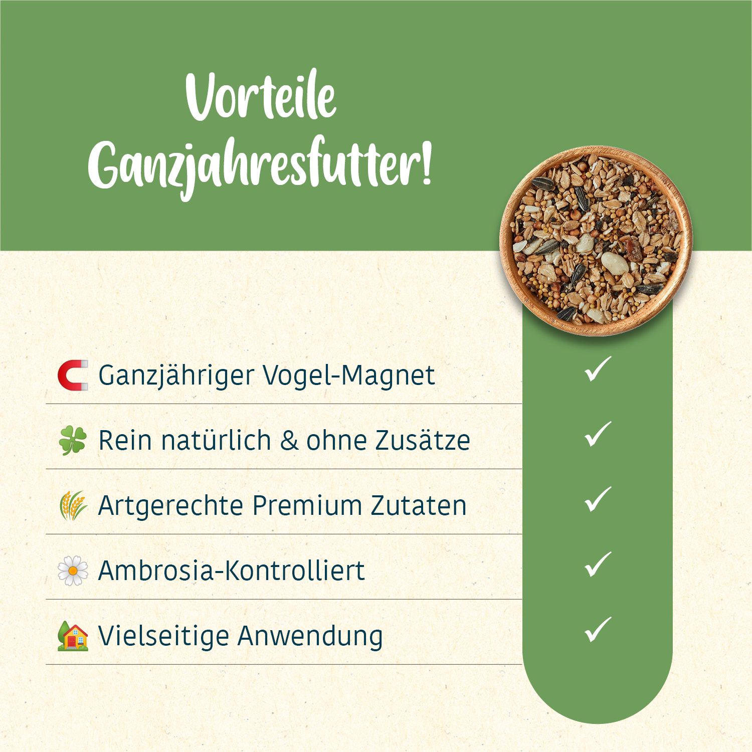 elles - Ganzjahres-Mix - 1 x 10 kg - 2