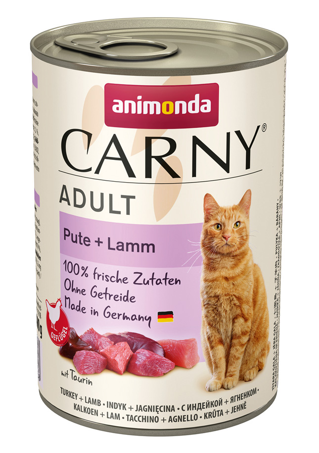 Animonda Carny - Adult Pute & Lamm - 6 x 400 g - 1