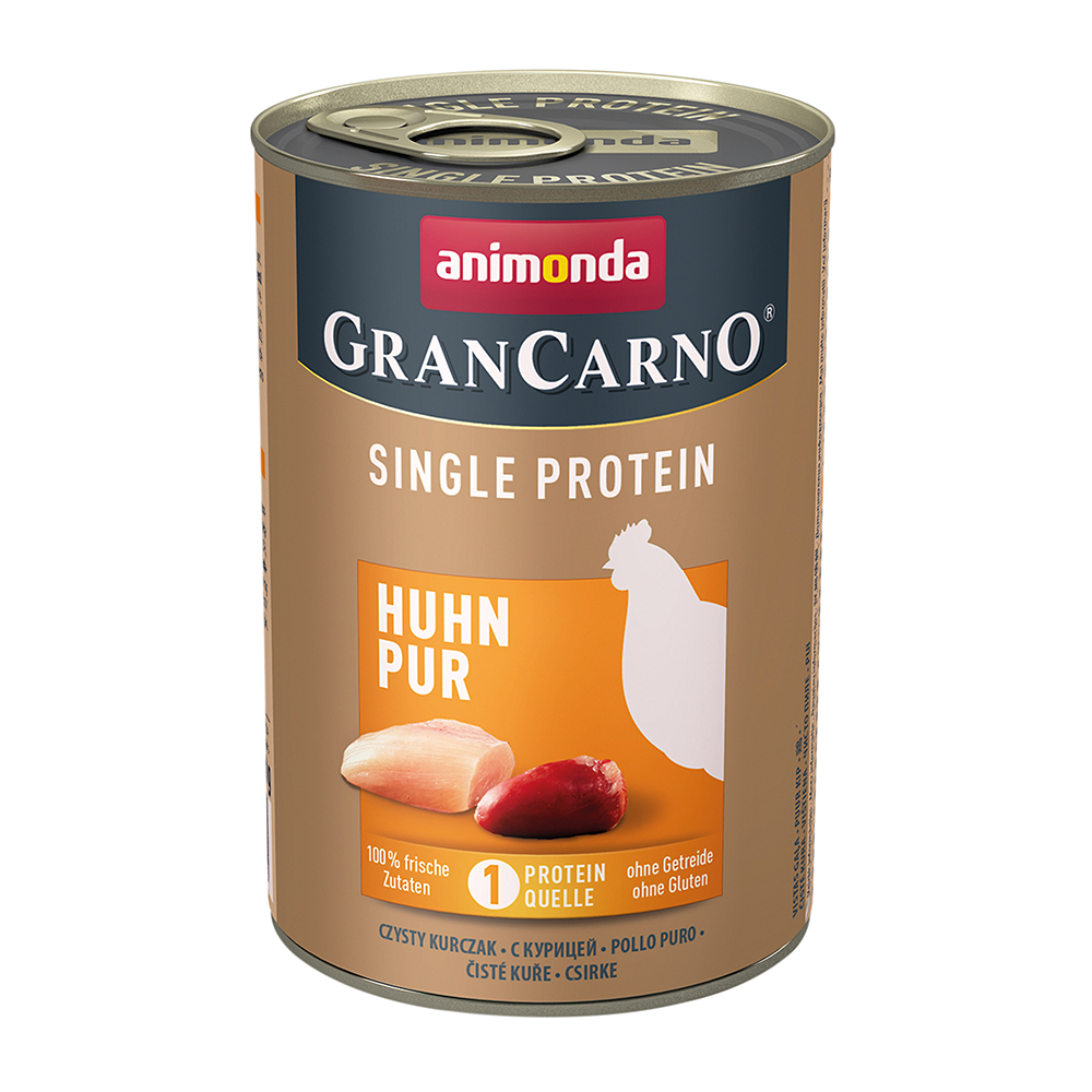 Animonda Gran Carno - Single Protein Huhn pur - 1