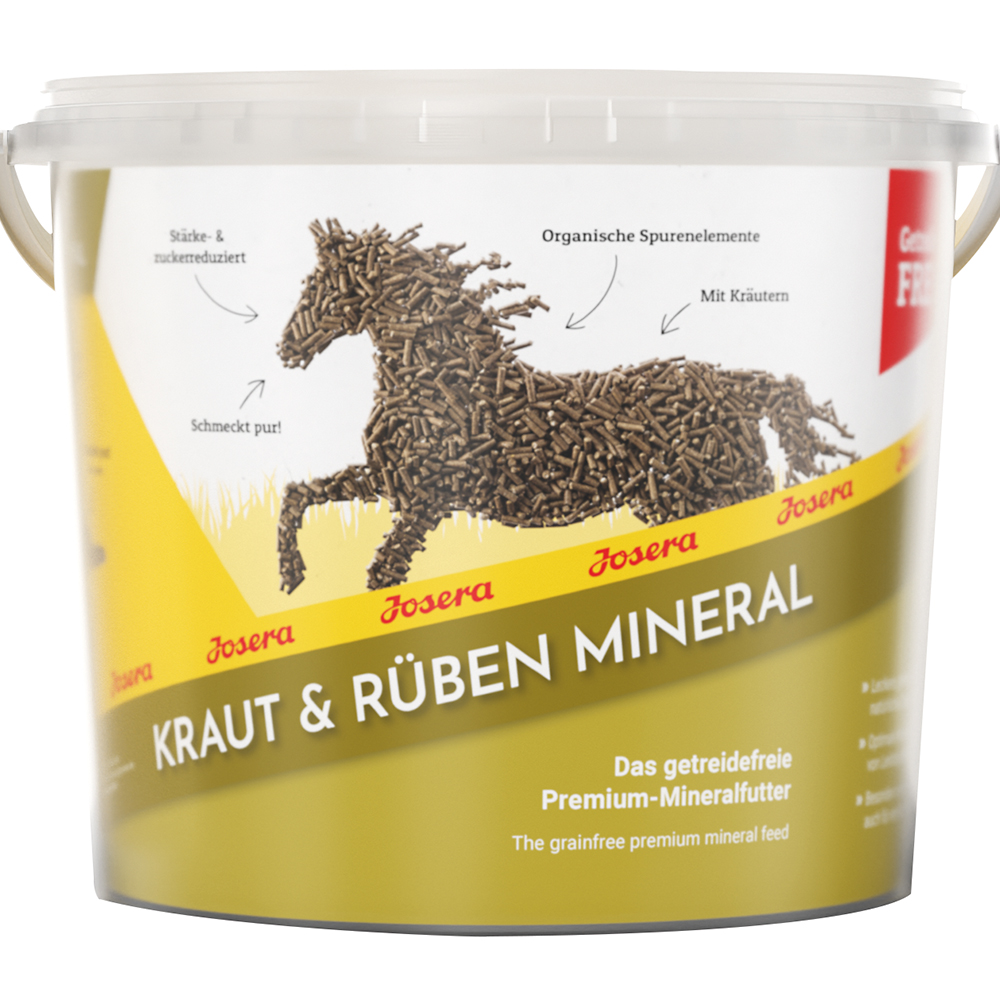 Josera - Kraut & Rüben Mineral - 1 x 4kg - 1